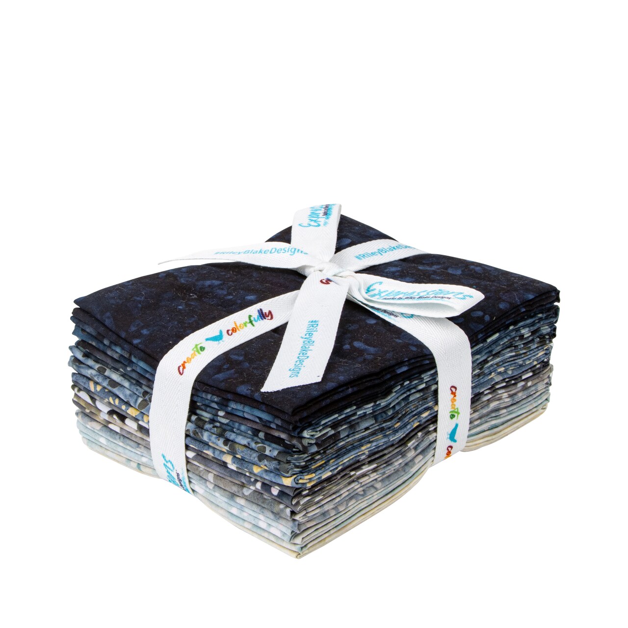 Expressions Batiks Elementals Fat Quarter Bundle in Terrazzo E by Riley Blake Designs for Riley Blake (FQ-21801E-12)